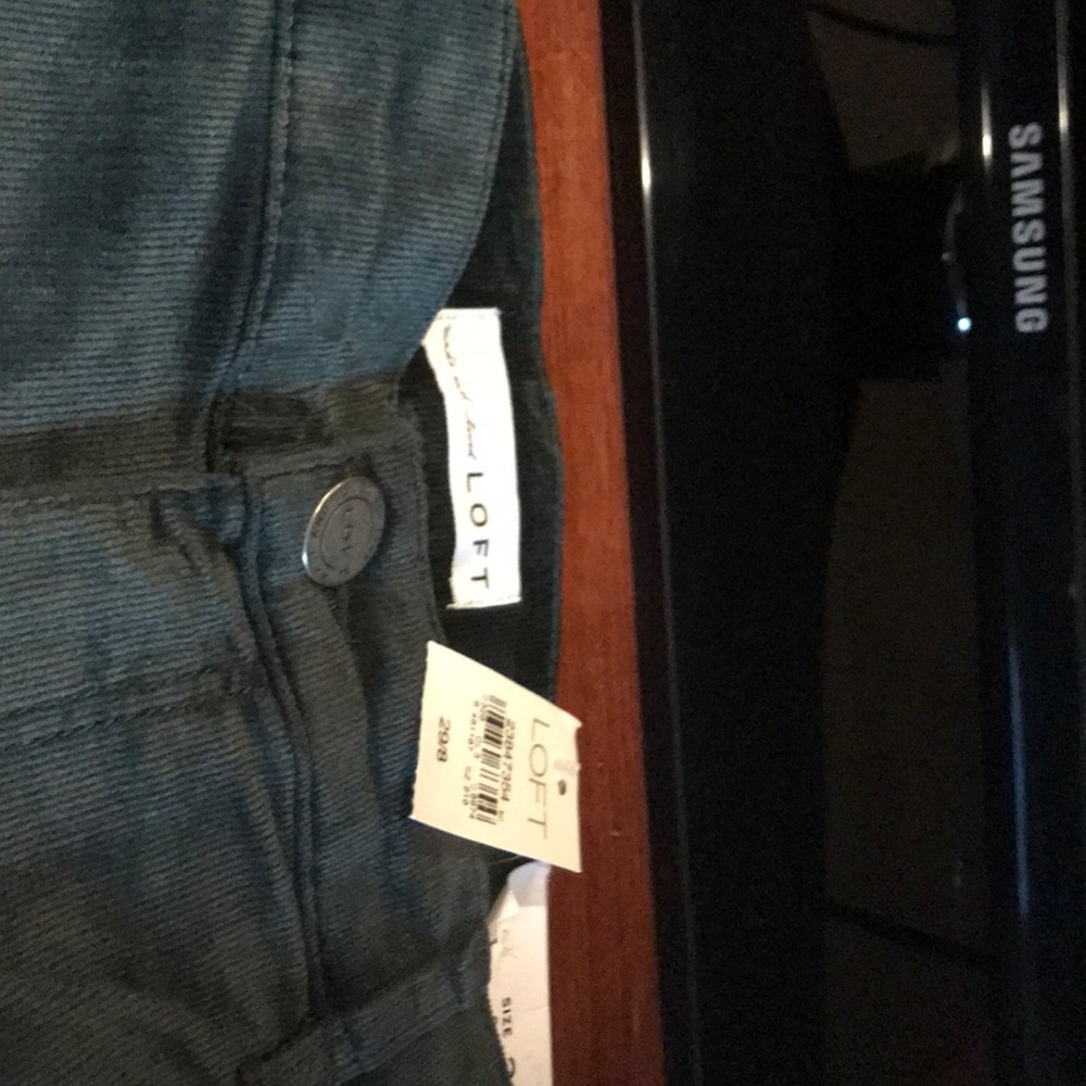 Loft modern skinny cords